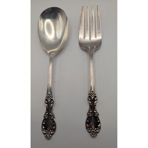 WM ROGERS MFG CO EXTRA PLATE ORIGINAL ROGERS Sugar Spoon 6in Vintage Valley Rose